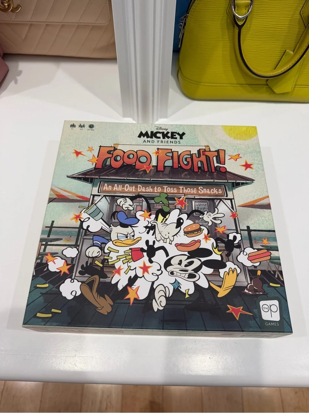 NEW Disney Mickey And Friends Food Fight Game